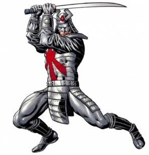 Silver Samurai cartoon