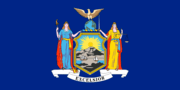 New York US state flag