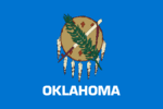 Oklahoma US state flag