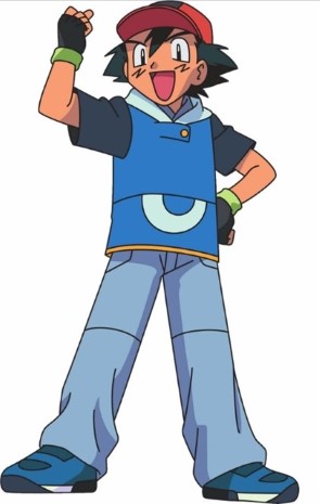 Ash Ketchum cartoon