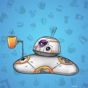 BB-8 cartoon