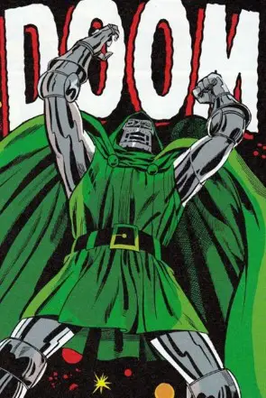 Doctor Doom cartoon