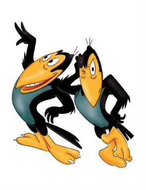 Heckle and Jeckle cartoon