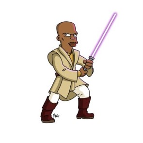 Mace Windu cartoon