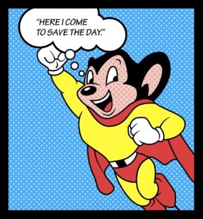 Mighty Mouse cartoon