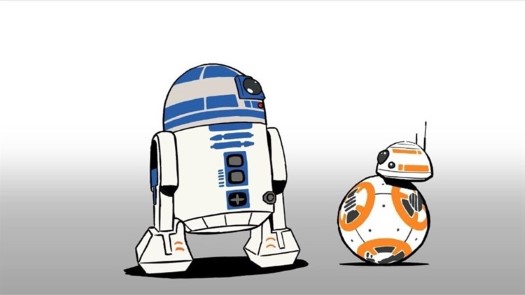 R2-D2 cartoon