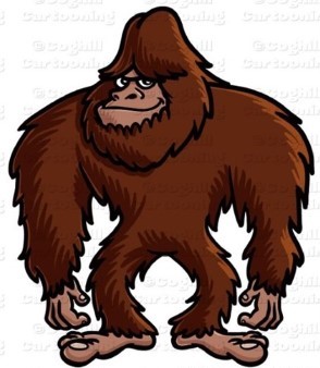 Sasquatch cartoon