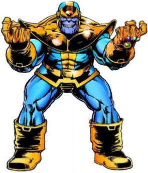 Thanos cartoon