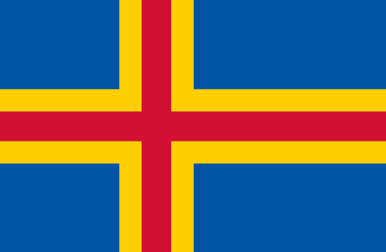 Åland Islands flag