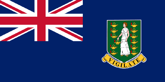 Virgin Islands (British) flag