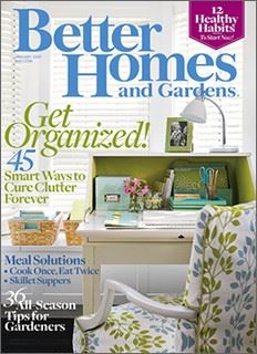 Better Homes And Gardens magazine poster