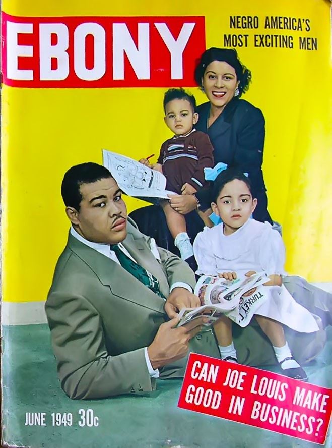 Ebony magazine poster