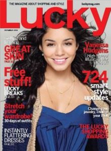 Lucky magazine poster