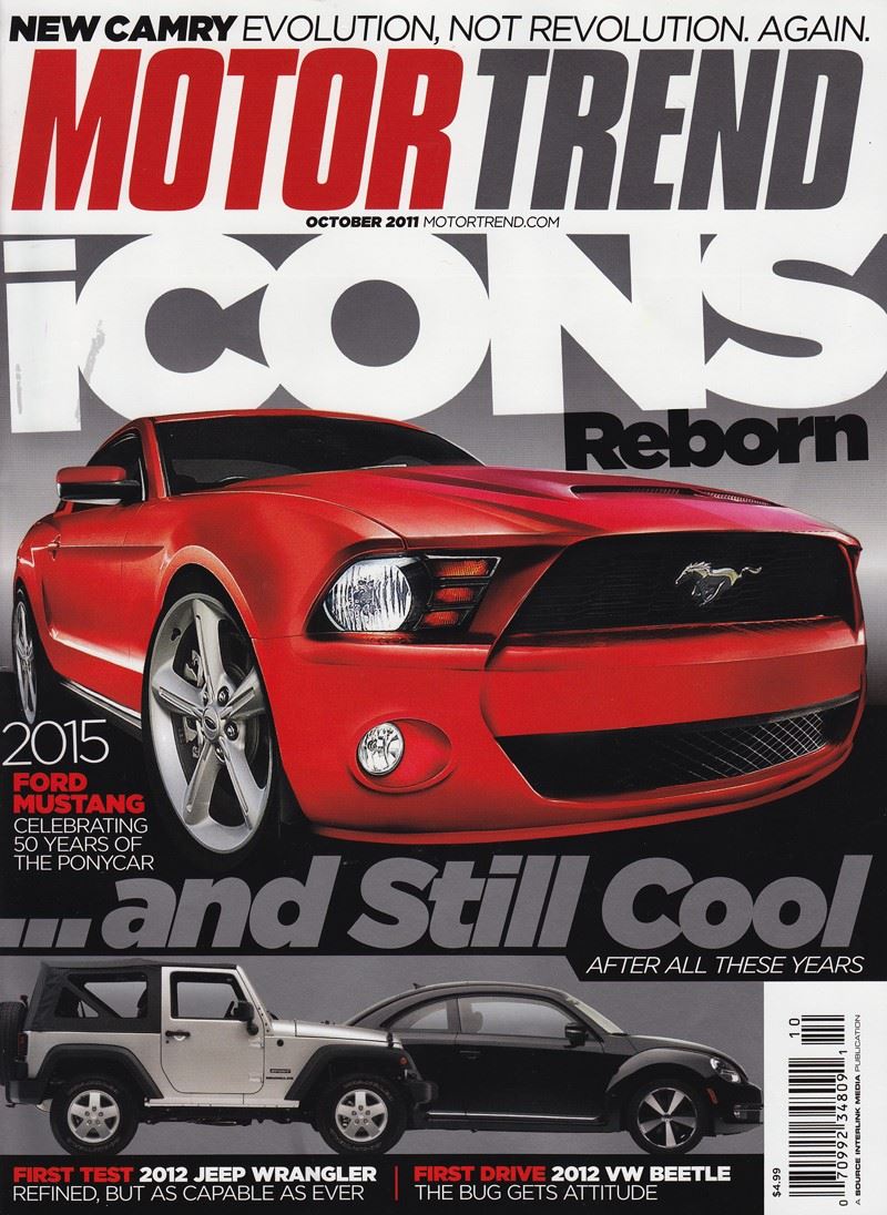 Motor Trend magazine poster