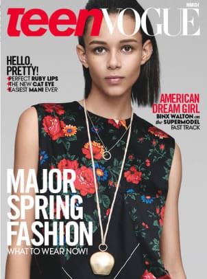 Teen Vogue magazine poster