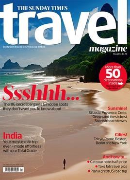 Travel + Leisure magazine poster