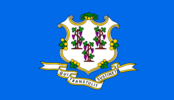 Connecticut US state flag