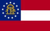 Georgia US state flag