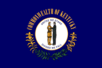 Kentucky US state flag