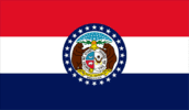 Missouri US state flag