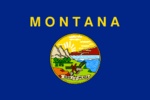 Montana US state flag