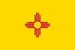 New Mexico US state flag