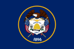 Utah US state flag